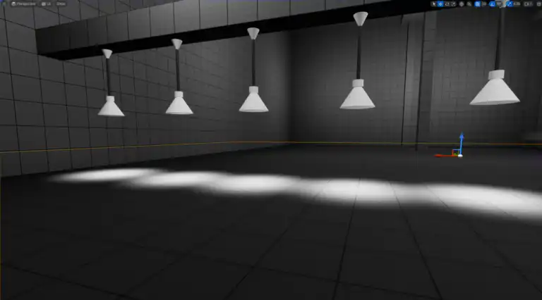 Swinging Lights in Unreal Engine 5