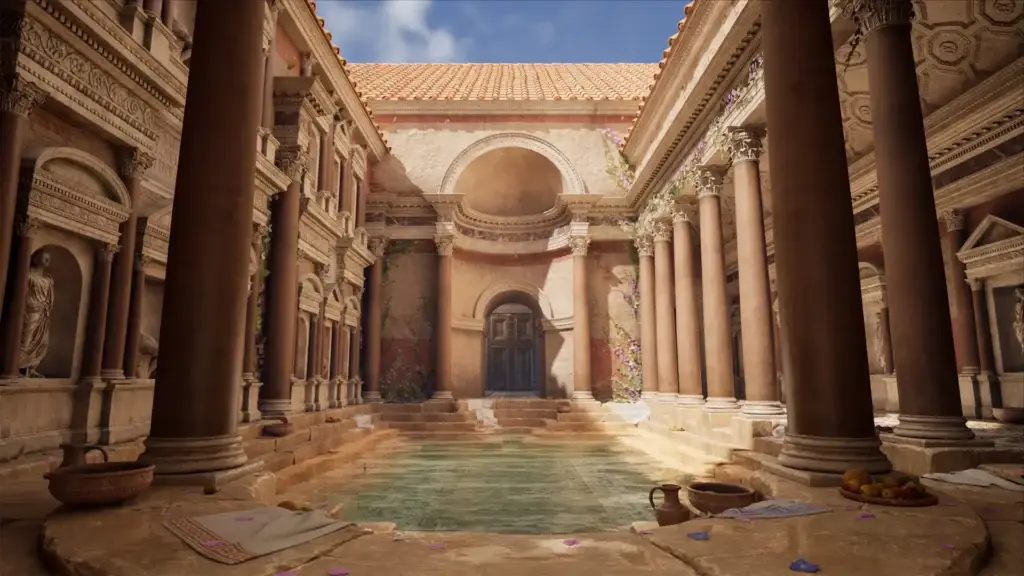 Unreal Engine Artwork Presentation of an Temple Interior