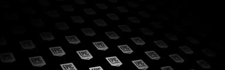 Epic Games Faded Banner Header