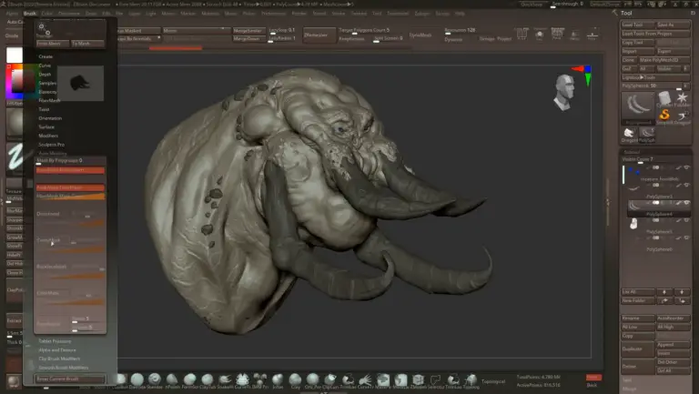Zbrush Support Thin Edges Header