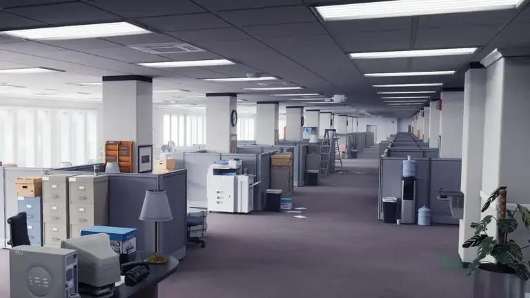 3D Office Environment Header