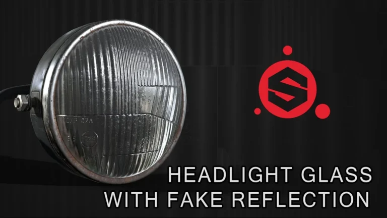 Substance Painter Fake Reflection on Headlights